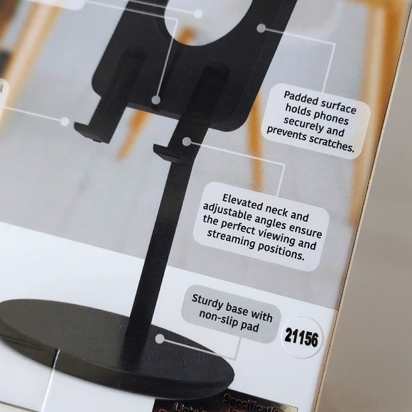 Desktop Phone Stand with Light - Picture 6 of 8